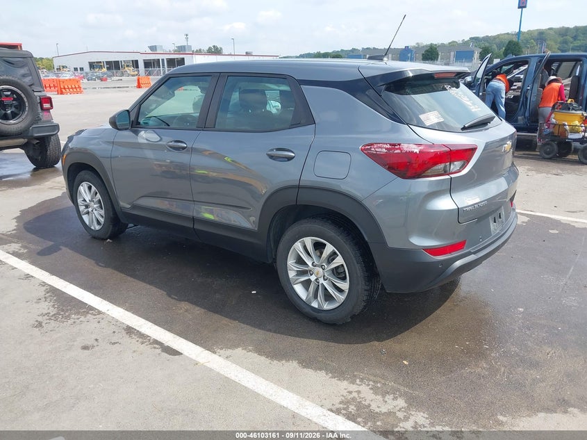 Vin: kl79mms22mb180493, lot: 46602819, chevrolet trailblazer fwd ls 20213