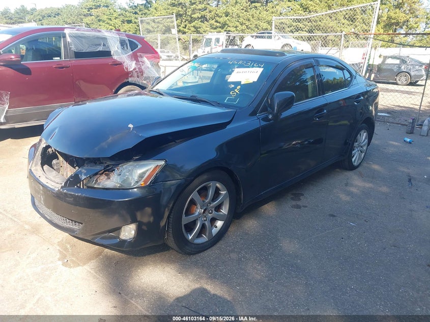 2007 Lexus IS, Front End, IAAI, VIN JTHCK262572009463 — photo 2