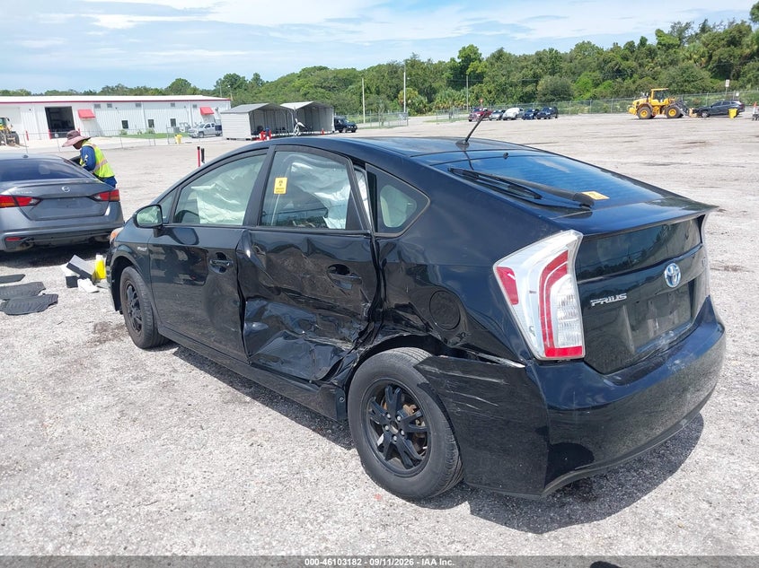 Vin: jtdkn3duxf0483322, lot: 46602841, toyota prius two 20153