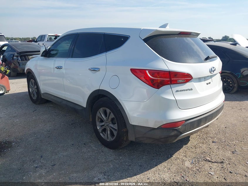 Vin: 5xyzu3lb3dg099066, lot: 46602843, hyundai santa fe sport 20133