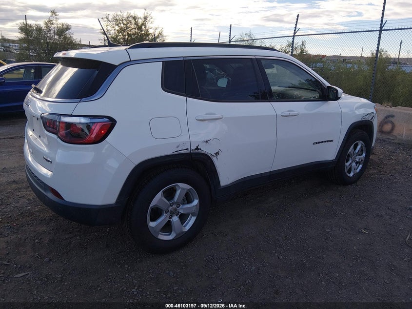 Vin: 3c4njcbbxlt225066, lot: 46602855, jeep compass latitude fwd 20204
