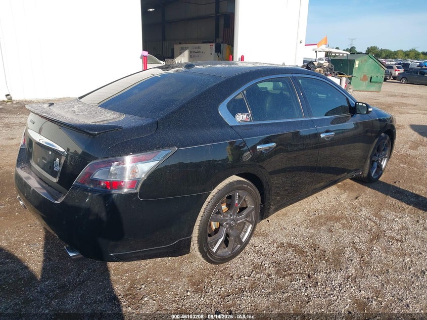 Vin: 1n4aa5ap3dc808850, lot: 46602866, nissan maxima 3.5 sv 20134