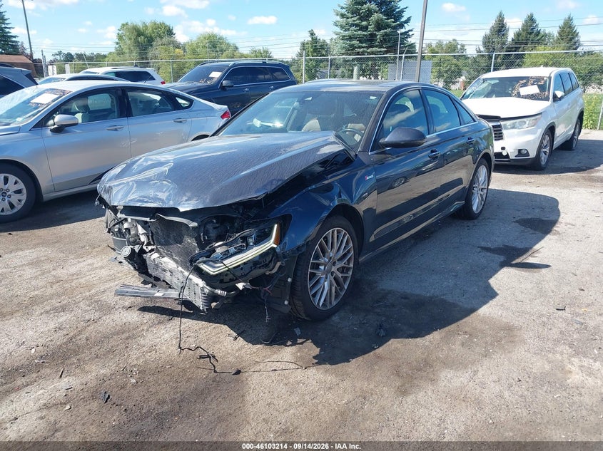Vin: wauhgafc4gn000986, lot: 46602872, audi a6 3.0t premium plus 20162