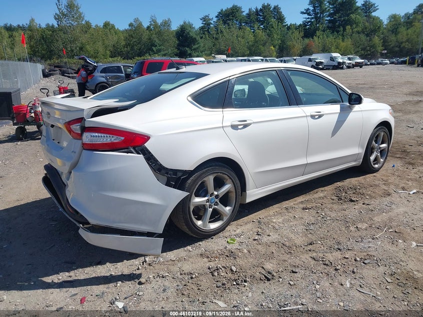 Vin: 1fa6p0h75e5369461, lot: 46602878, ford fusion se 20144
