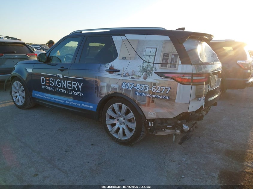 Vin: salrr2rv6k2402418, lot: 46602898, land rover discovery hse 20193