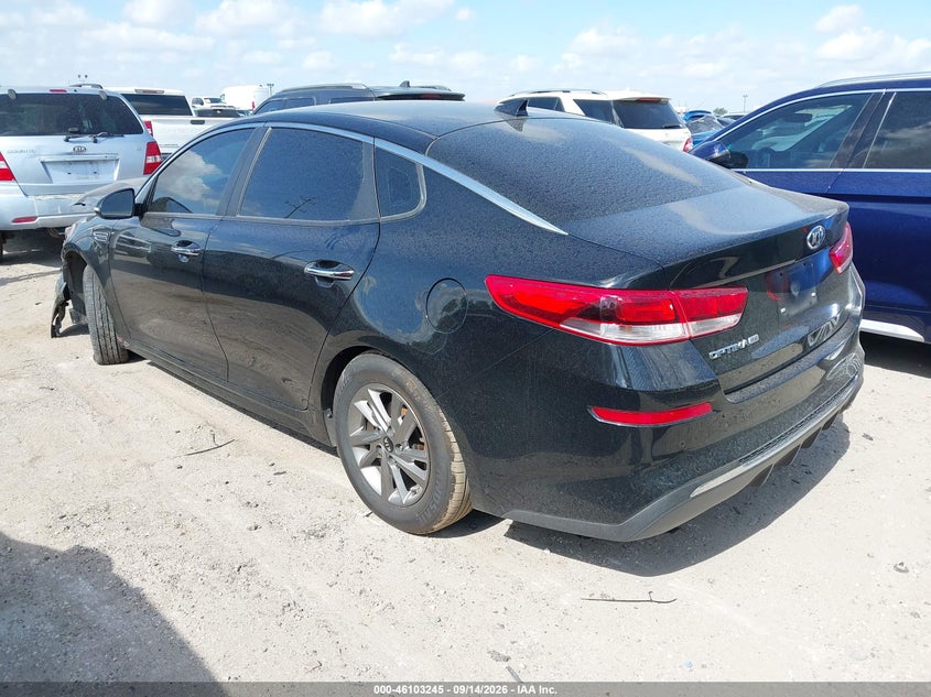 Vin: 5xxgt4l30lg386652, lot: 46602902, kia optima lx 20203