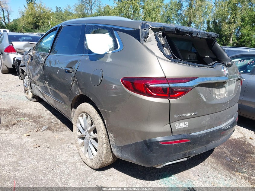 Vin: 5gaerbkw8lj139480, lot: 46602903, buick enclave fwd essence 20203