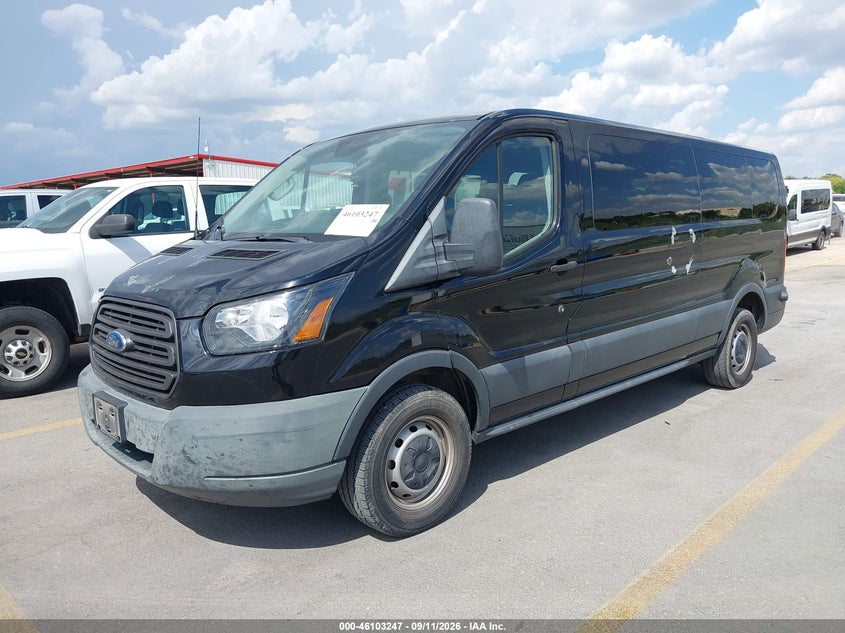 Vin: 1fbzx2zm7jkb31294, lot: 46602905, ford transit-350 xl 20182