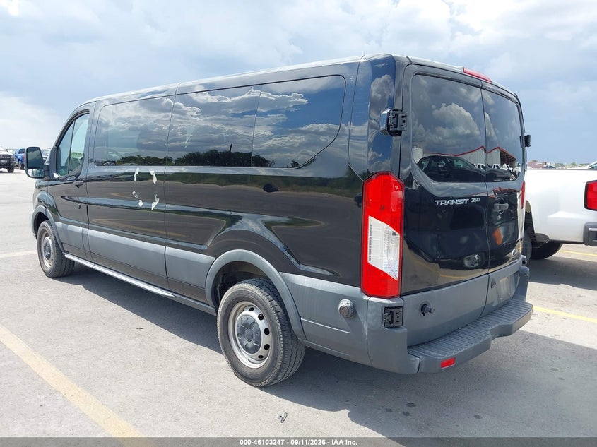 Vin: 1fbzx2zm7jkb31294, lot: 46602905, ford transit-350 xl 20183