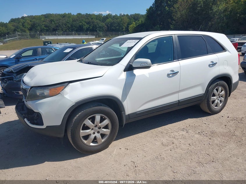 Vin: 5xykt3a19cg216890, lot: 46602914, kia sorento lx 20122