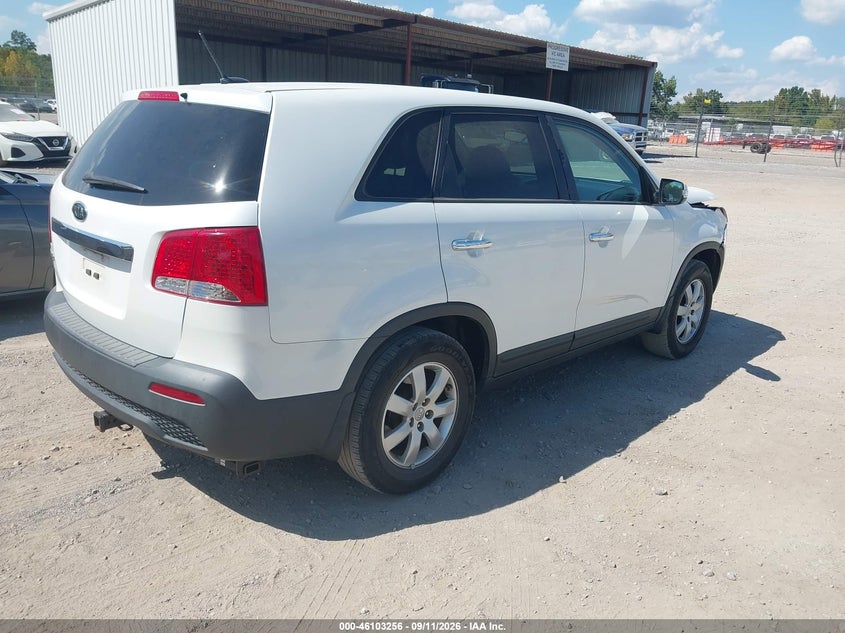 Vin: 5xykt3a19cg216890, lot: 46602914, kia sorento lx 20124