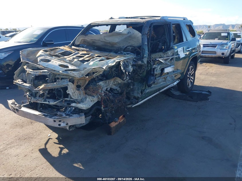 Vin: jteku5jr9n5997870, lot: 46602945, toyota 4runner limited 20222