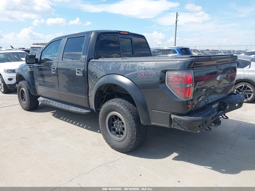 Vin: 1ftfw1r62efc18192, lot: 46602951, ford f-150 svt raptor 20143