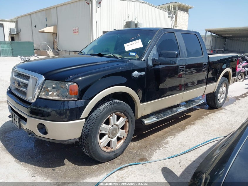 2007 Ford F-150, Звичайний знос, IAAI, VIN 1FTPW14V67KC58689 — фото 2