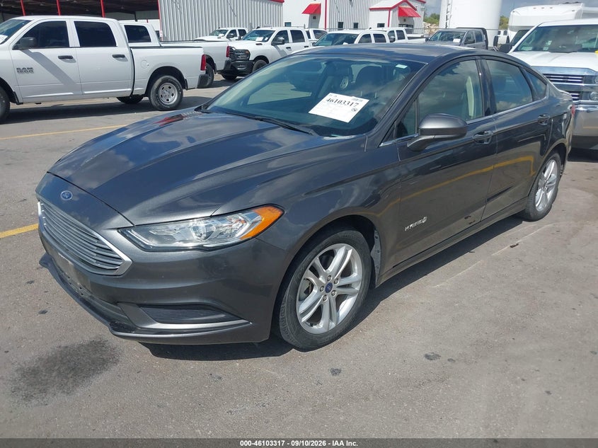 Vin: 3fa6p0uu3jr254456, lot: 46602974, ford fusion hybrid s 20182