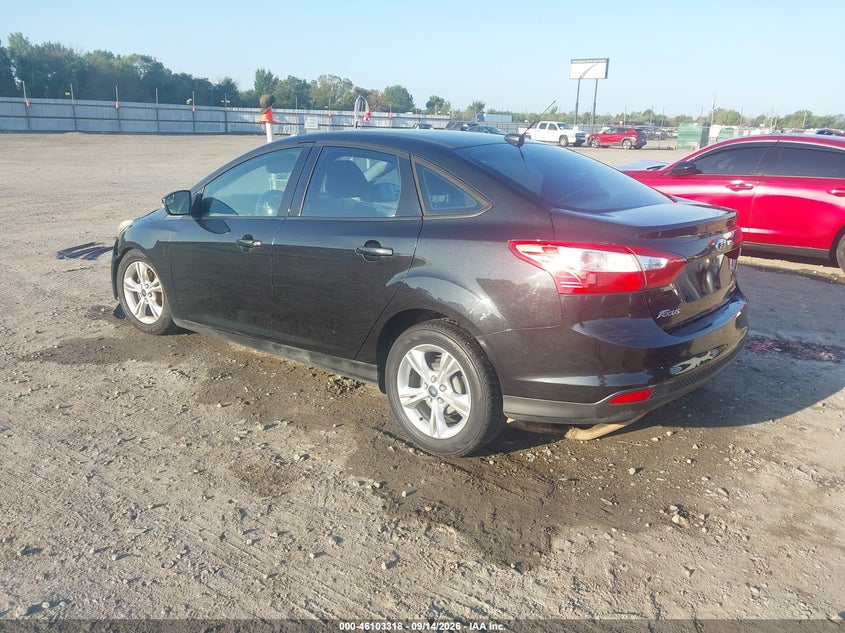 Vin: 1fadp3f21el117704, lot: 46602976, ford focus se 20143