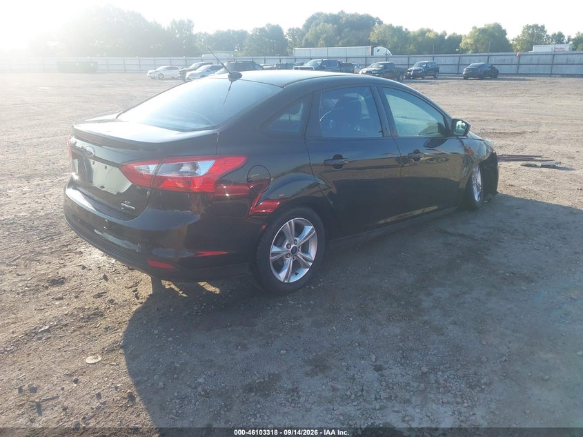 Vin: 1fadp3f21el117704, lot: 46602976, ford focus se 20144