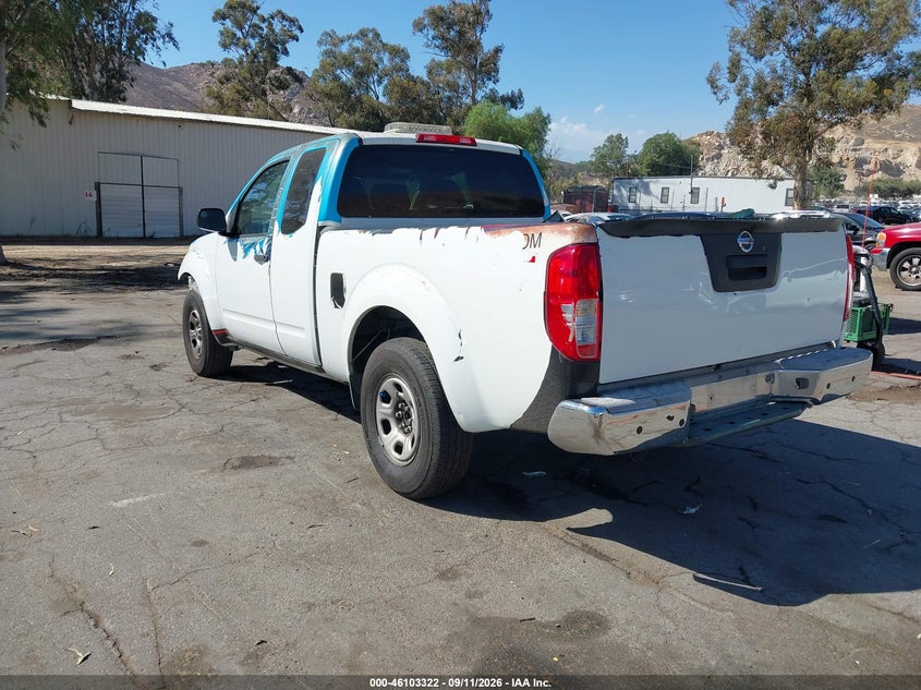 Vin: 1n6bd0ct2fn768249, lot: 46602980, nissan frontier s/sv-i4 20153