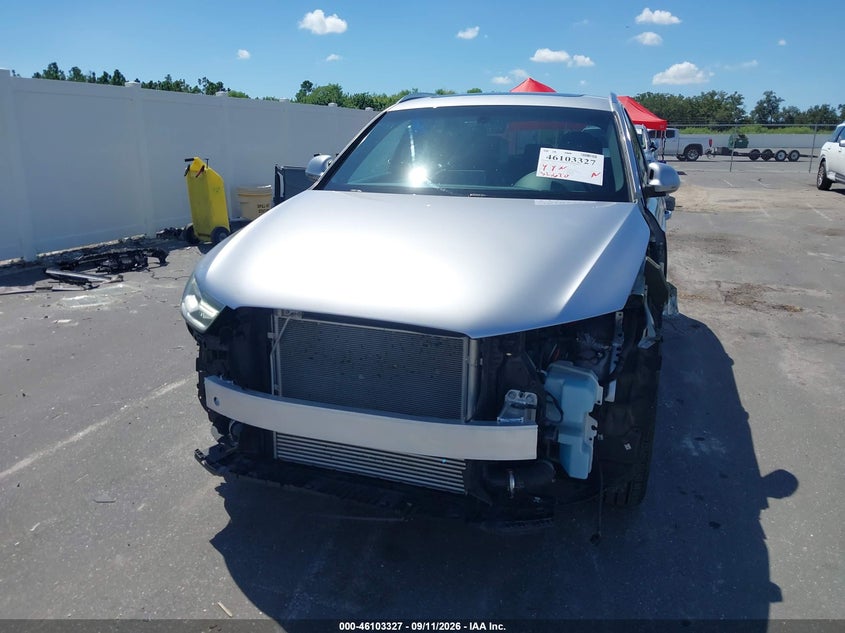 AUDI Q3 2016 VIN WA1EFCFS1GR017873