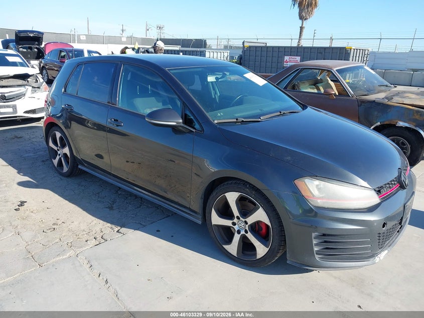 2015 VOLKSWAGEN GOLF GTI auction photo 1
