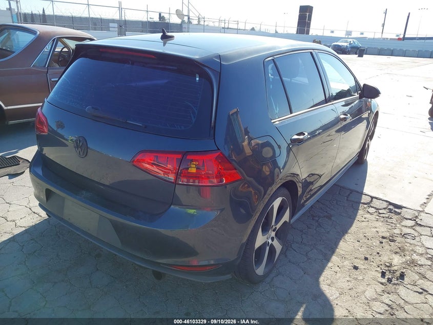 2015 VOLKSWAGEN GOLF GTI auction photo 4