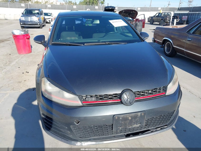 2015 VOLKSWAGEN GOLF GTI auction photo 6