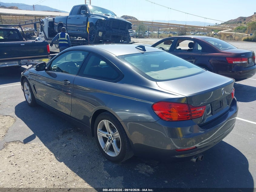 Vin: wba3n9c54ef722325, lot: 46602993, bmw 428i xdrive 20143