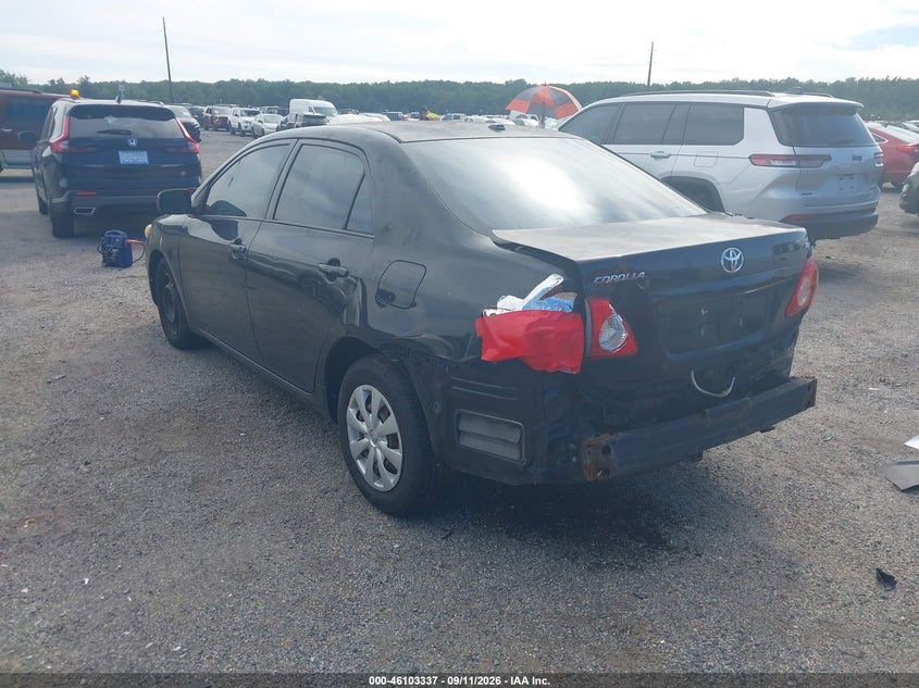 Vin: 2t1bu4ee1ac351970, lot: 46602995, toyota corolla le 20103
