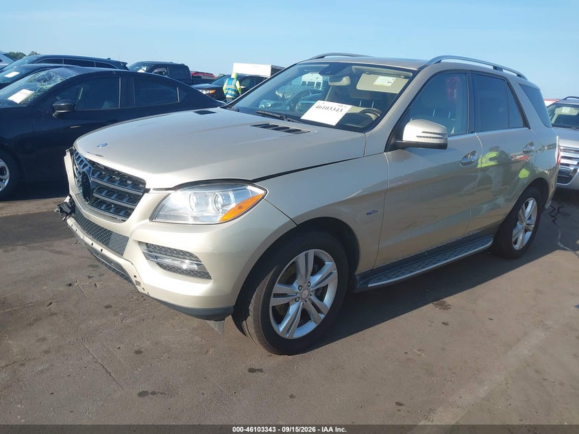 Vin: 4jgda5hb9ca027533, lot: 46603001, mercedes-benz ml 350 4matic 20122