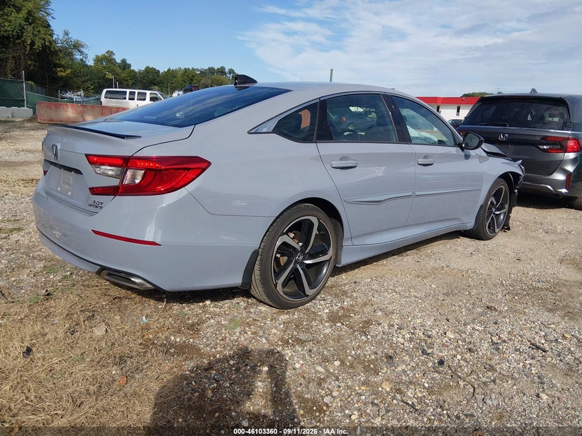 Vin: 1hgcv2f30na015032, lot: 46603018, honda accord sport 2.0t 20224