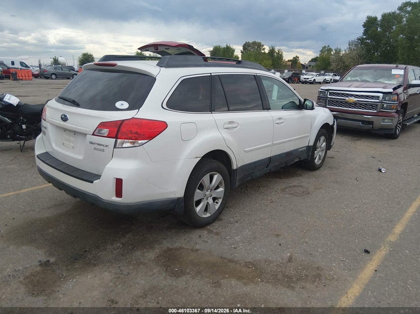 Vin: 4s4brbcc6b3447929, lot: 46603025, subaru outback 2.5i premium 20114