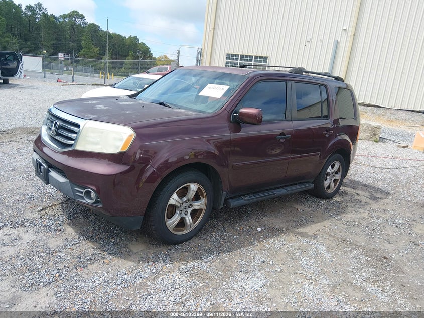 Vin: 5fnyf4h59fb007676, lot: 46603027, honda pilot ex-l 20152