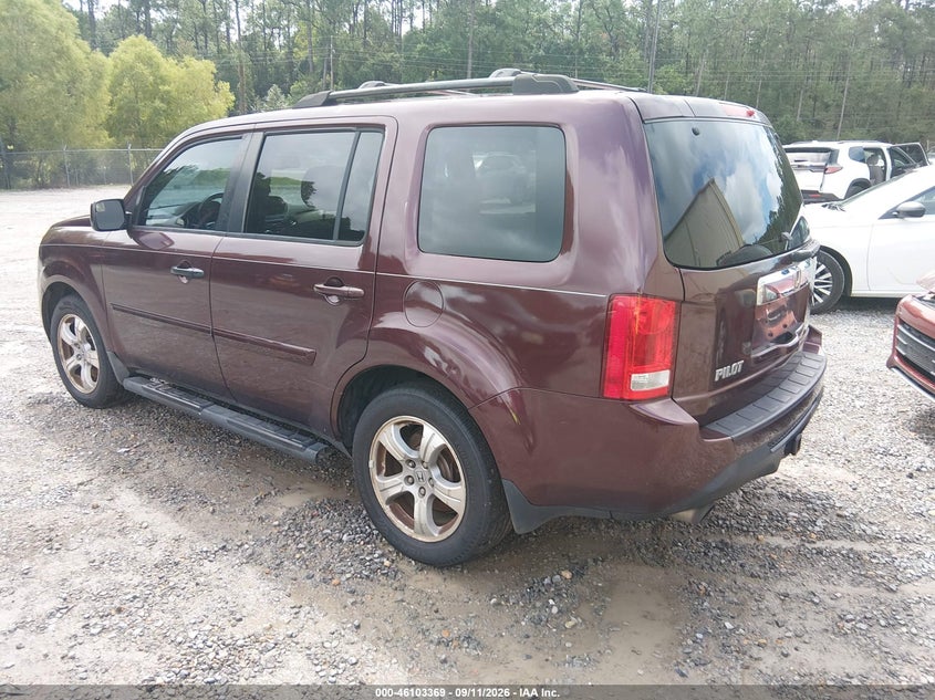Vin: 5fnyf4h59fb007676, lot: 46603027, honda pilot ex-l 20153