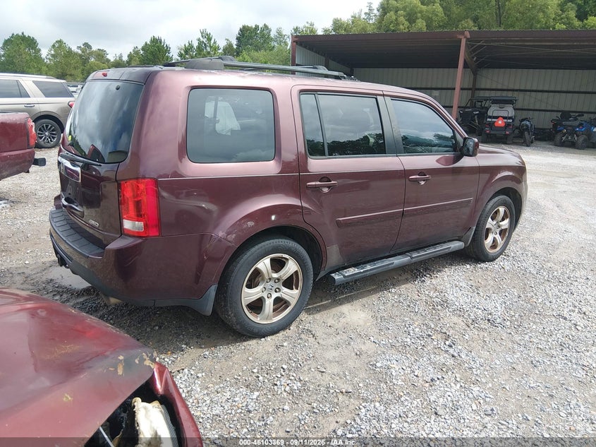 Vin: 5fnyf4h59fb007676, lot: 46603027, honda pilot ex-l 20154