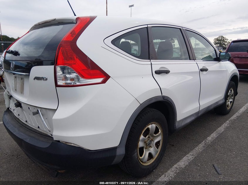 Vin: 2hkrm4h34ch615983, lot: 46603029, honda cr-v lx 20124