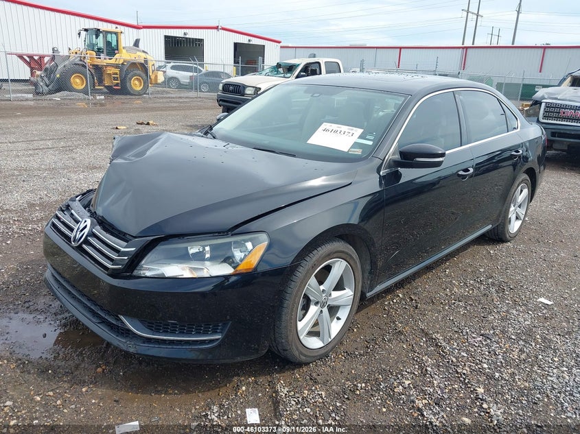 Vin: 1vwbh7a31dc078999, lot: 46603031, volkswagen passat 2.5l se 20132