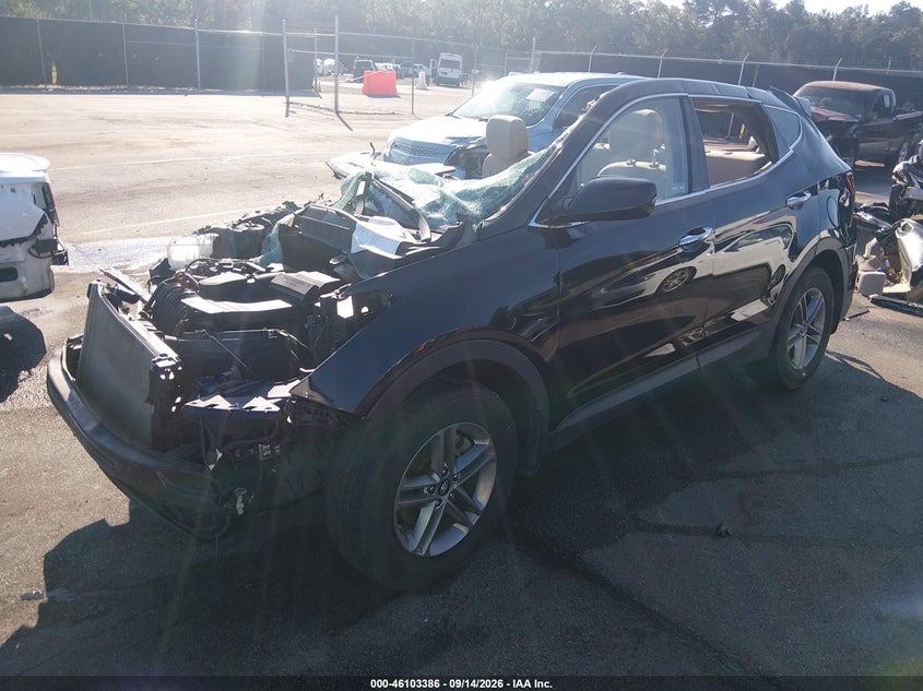 Vin: 5nmzt3lb0jh088255, lot: 46603044, hyundai santa fe sport 2.4l 20182