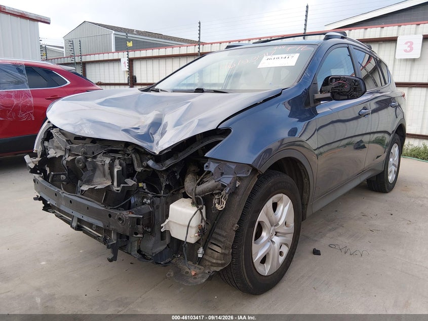 Vin: jtmzfrev0ed035507, lot: 46603075, toyota rav4 le 20142