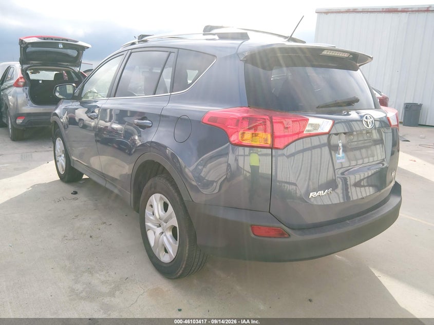 Vin: jtmzfrev0ed035507, lot: 46603075, toyota rav4 le 20143