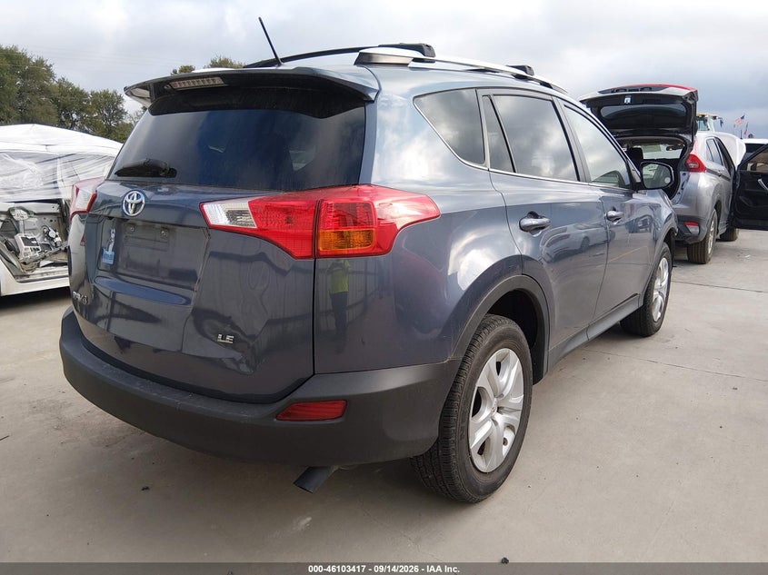 Vin: jtmzfrev0ed035507, lot: 46603075, toyota rav4 le 20144