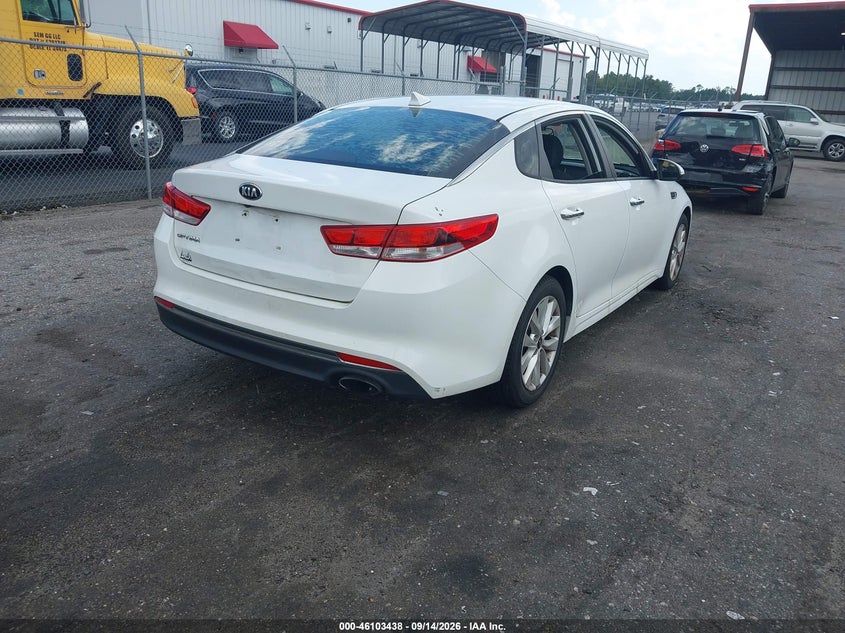Vin: 5xxgt4l35gg021535, lot: 46603096, kia optima lx 20164