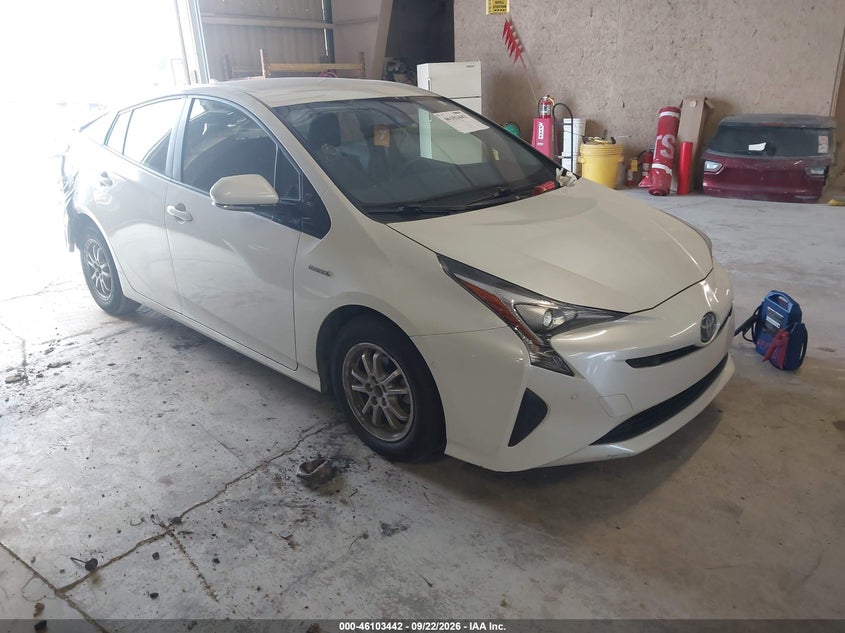 Vin: jtdkbrfu2h3046392, lot: 46603100, toyota prius two 2017 img_1
