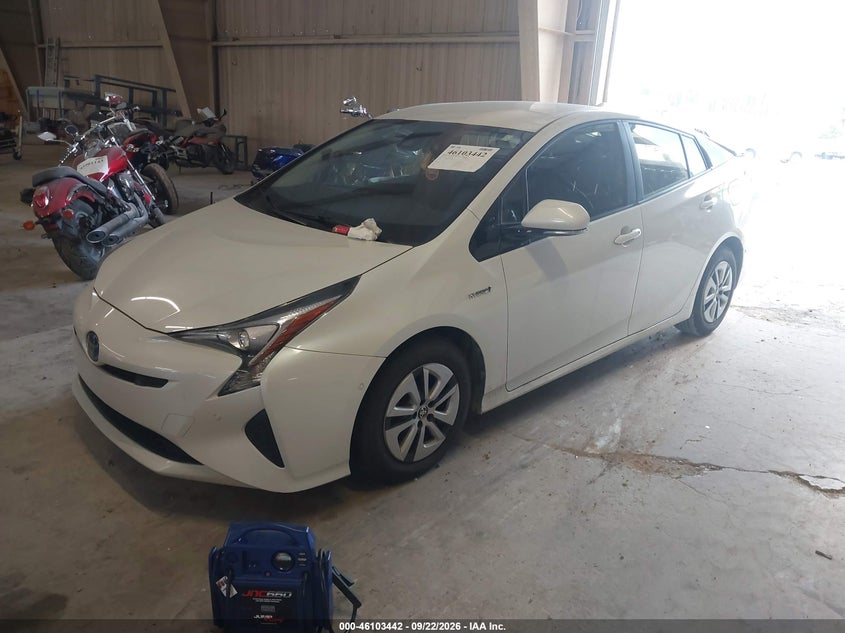 Vin: jtdkbrfu2h3046392, lot: 46603100, toyota prius two 20172