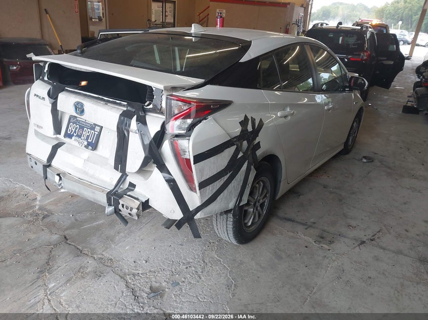 Vin: jtdkbrfu2h3046392, lot: 46603100, toyota prius two 20174