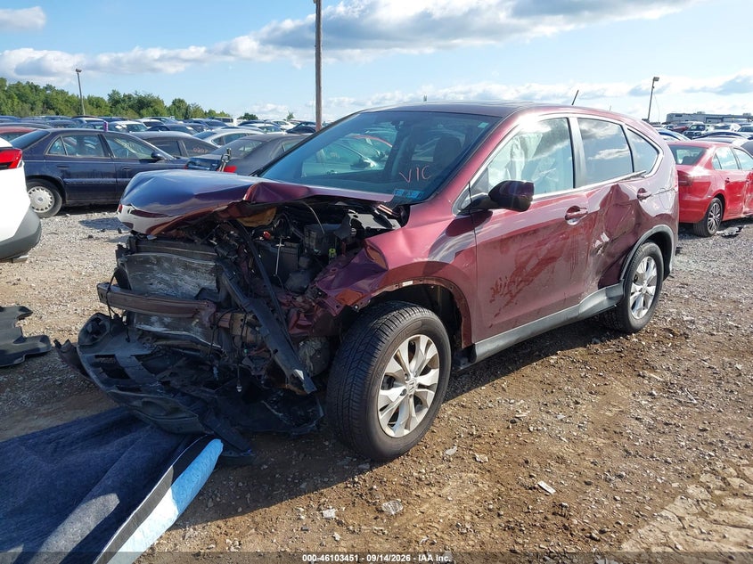 Vin: 5j6rm4h53el104775, lot: 46603109, honda cr-v ex 20142