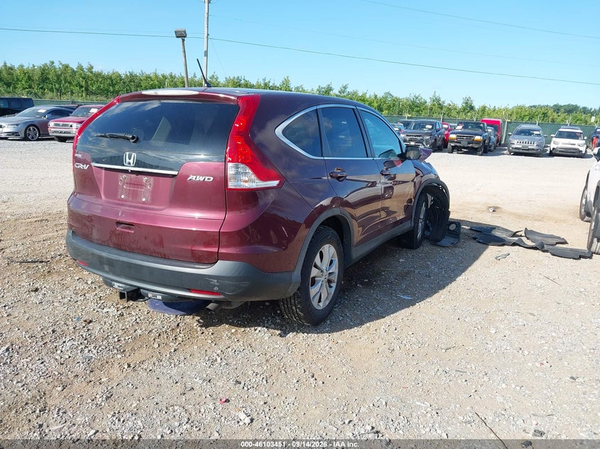 Vin: 5j6rm4h53el104775, lot: 46603109, honda cr-v ex 20144