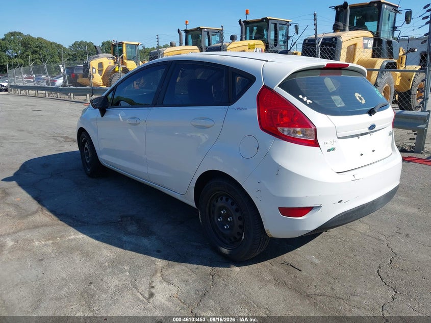 Vin: 3fadp4ej9cm180849, lot: 46603111, ford fiesta se 20123