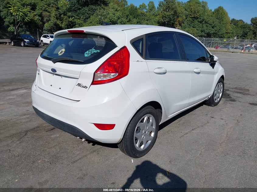 Vin: 3fadp4ej9cm180849, lot: 46603111, ford fiesta se 20124