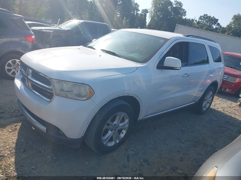 Vin: 1c4rdhdg7dc613772, lot: 46603119, dodge durango crew 20132