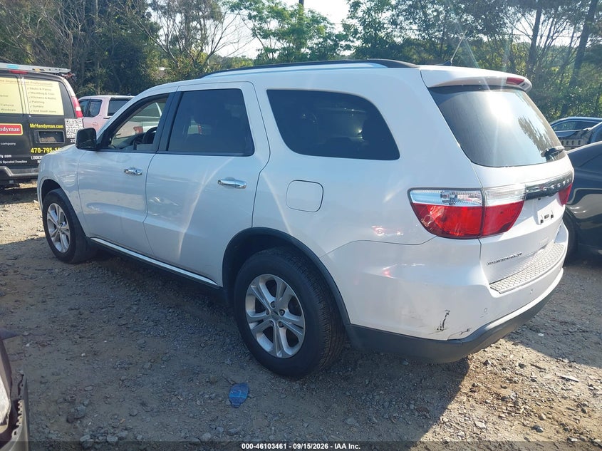 Vin: 1c4rdhdg7dc613772, lot: 46603119, dodge durango crew 20133